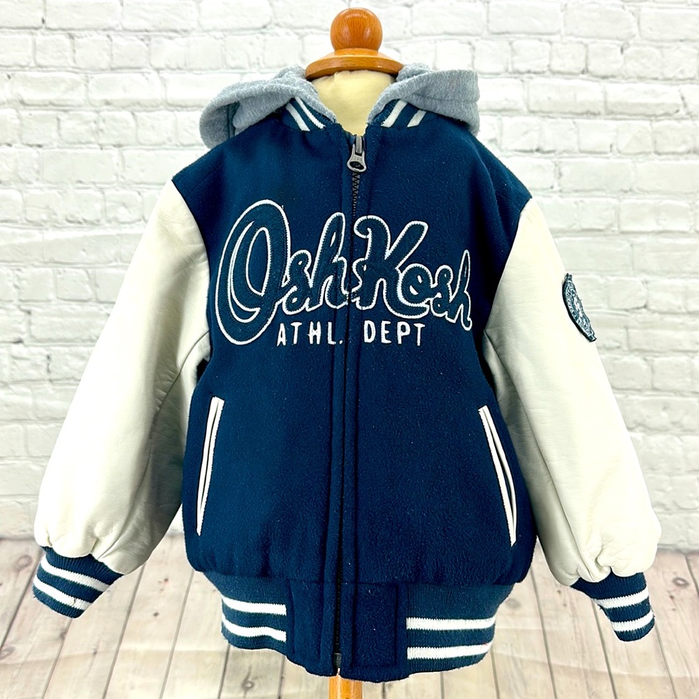 Osh Kosh Coat Letterman style boys size 2T‎